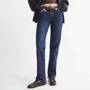 Abercrombie Mid Rise 90s Straight Jean